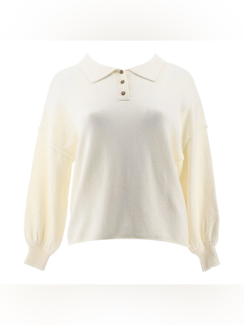 Peace Love World Polo Sweater’